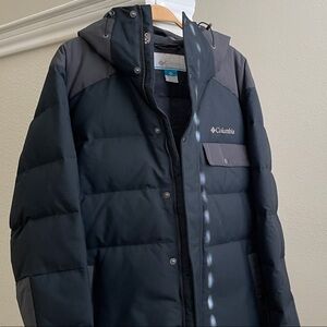 Columbia Men's Dark Puffer Coat